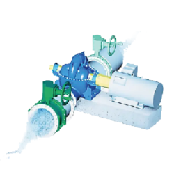 Pump as turbines